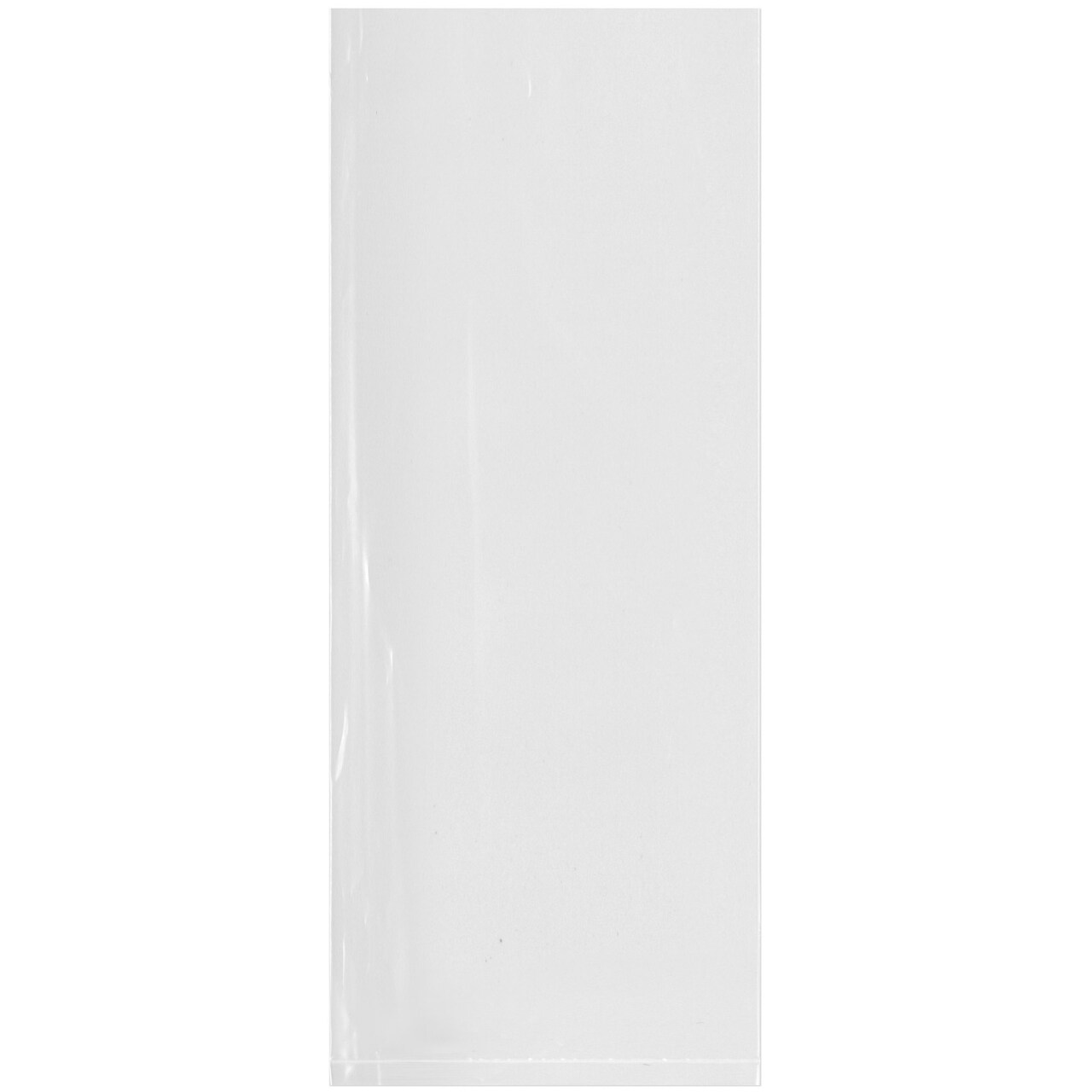 Plymor 4" x 10", 2 Mil Flat Open Clear Plastic Poly Bags